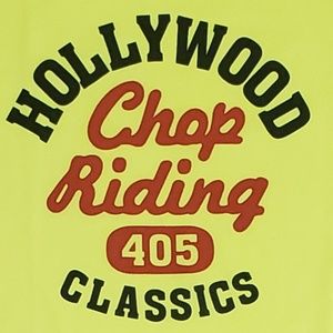 👕NWOT👕 Chop Riding 405 Polyester Tshirt
